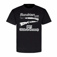 fashion carbiner 98k decoration weapon german sniper t shirt summer cotton o neck short sleeve mens t shirt new s 3xl