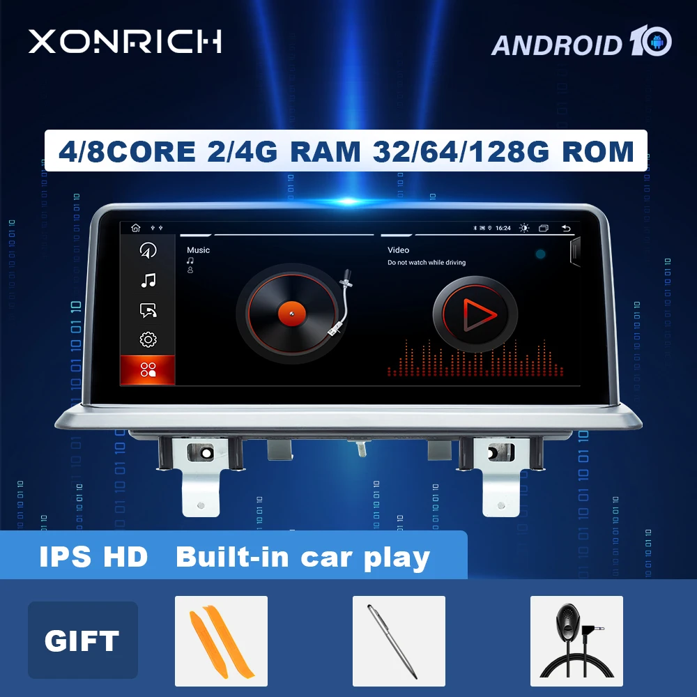 

IPS Android 10.0 Car Stereo Multimedia For BMW E87 E81 E82 E88 Radio System GPS Navigation Head Unit Screen Audio 4GB+128GB DSP