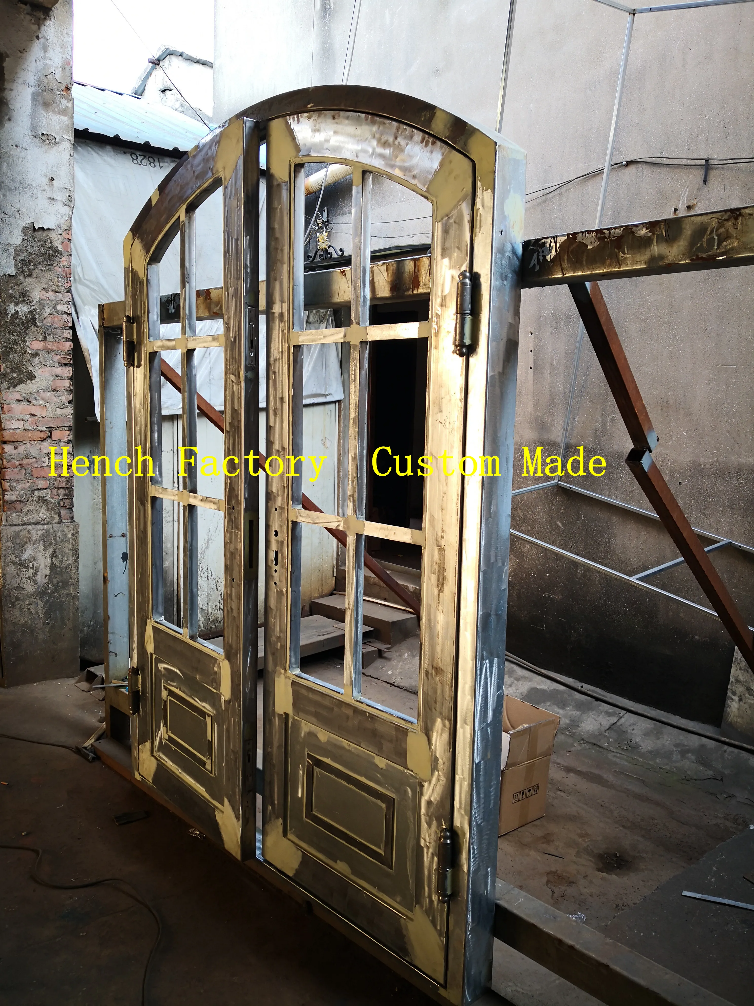 

Shanghai Hench Brand China Factory 100% custom made sale Australia cast iron storm door