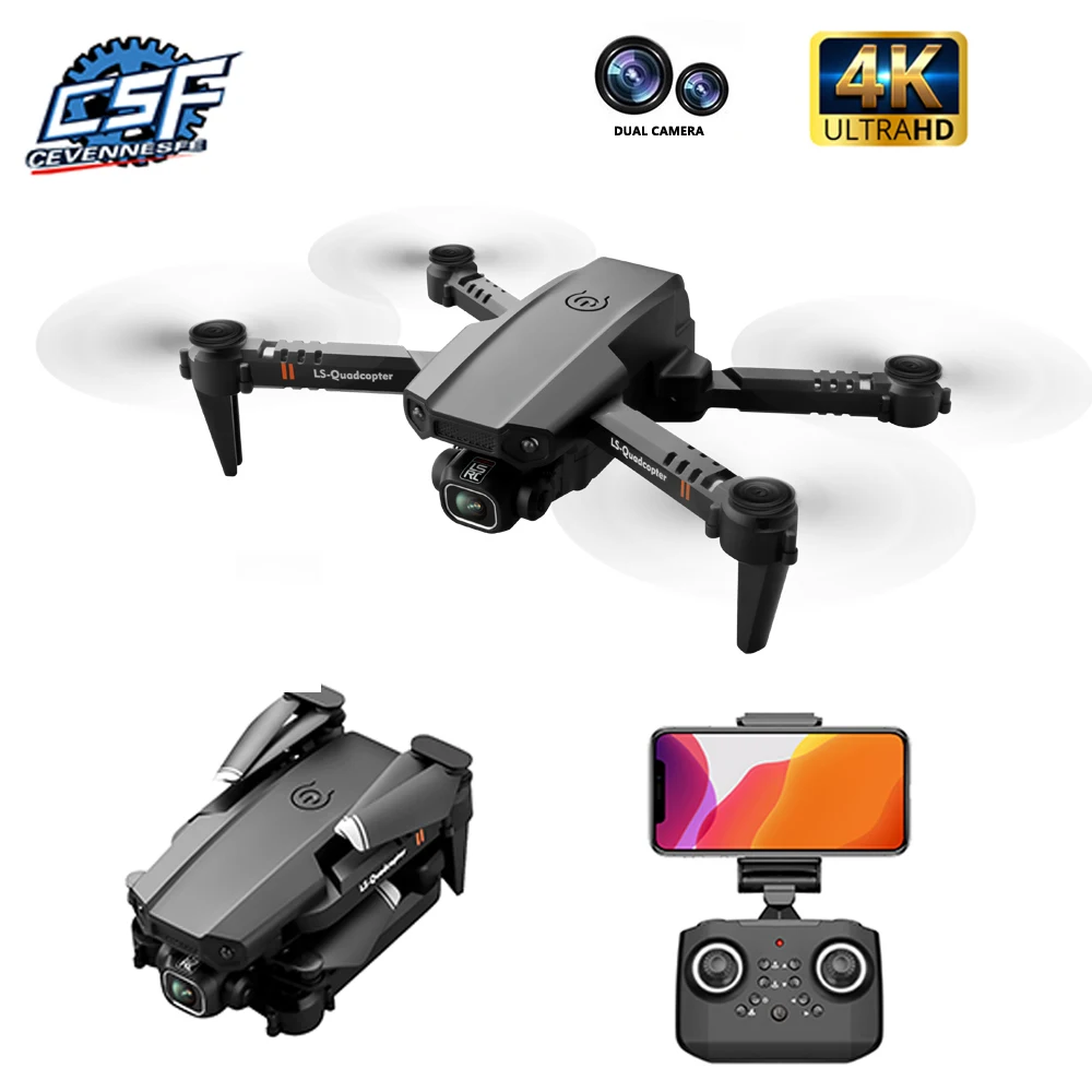 Новинка 2020 XT6 Дрон с двумя объективами 4k высокой четкости аэрофотосъемка