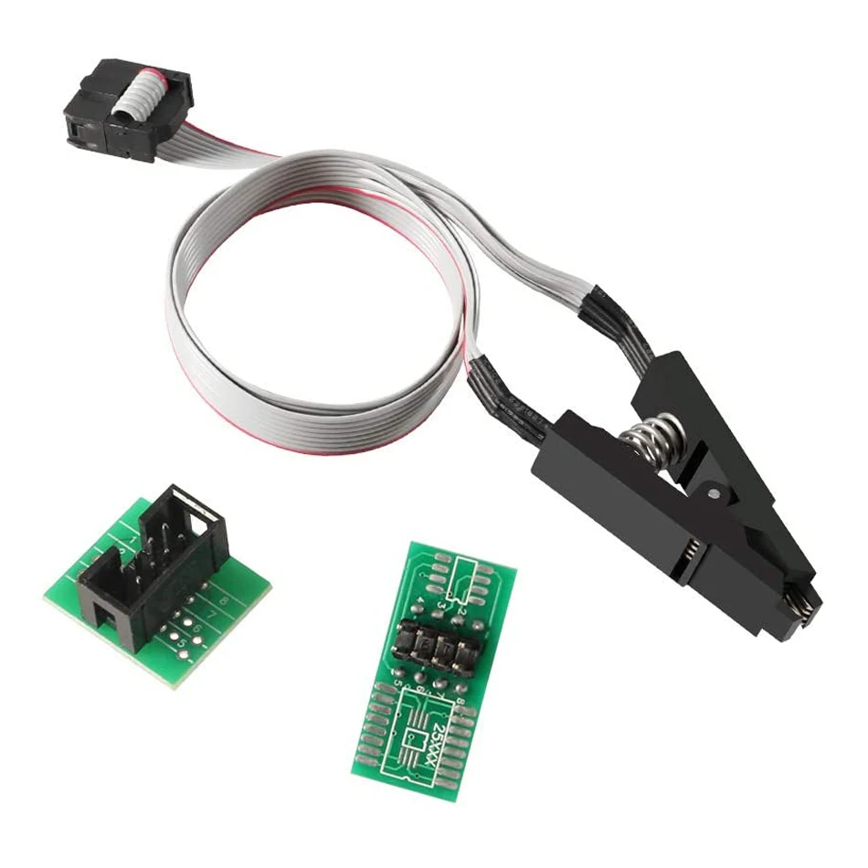 Зажим SOIC8 SOP8 для EEPROM 93CXX / 25CXX 24CXX + CH341A 24 25 серия Flash BIOS USB адаптер 1 8 в Soic8 | Электронные