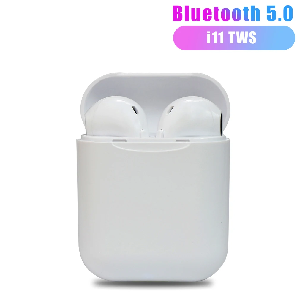 I11 tws беспроводные наушники 5,0 Bluetooth наушники мини-наушники air ear стерео гарнитуры с микрофоном для мобильного телефона Pods