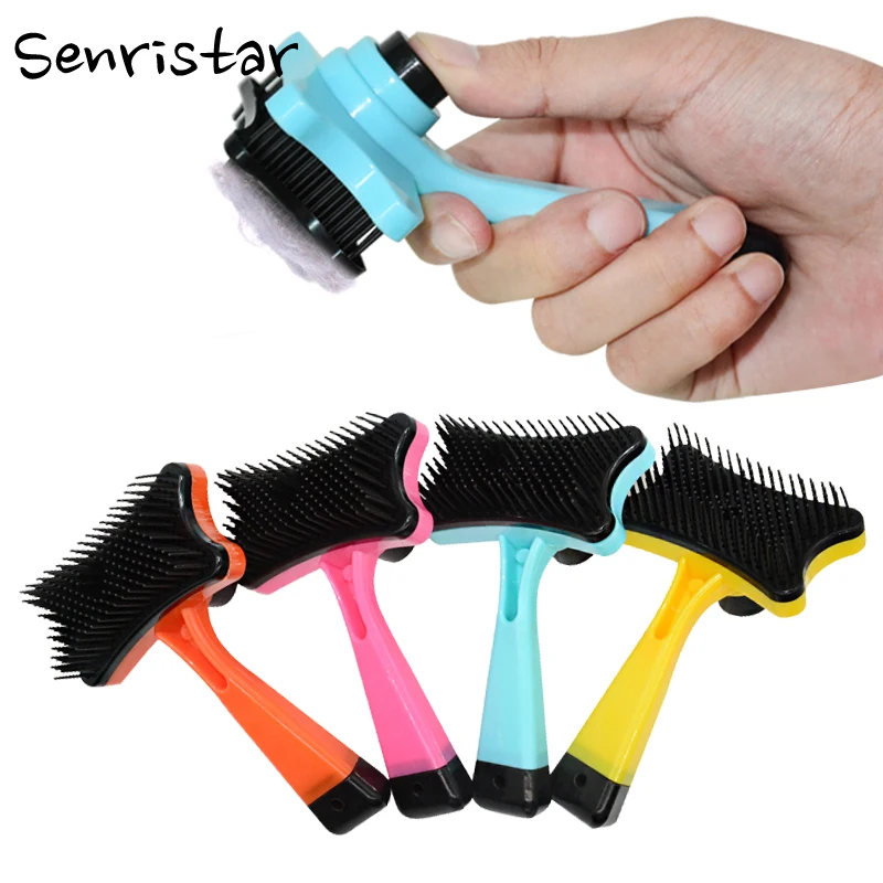 

Pet Dog Hair Removal Comb Cat Fur Brush Grooming Tools Hair Clipper Dog Cat Shedding Hair Comb For Puppy Small Dog Pet Supplies