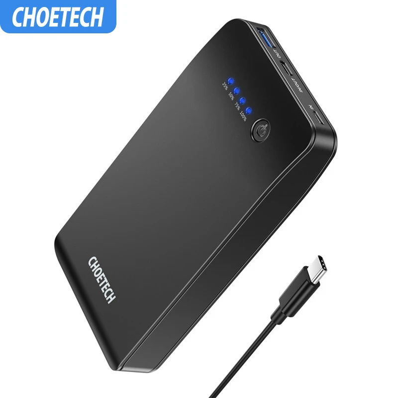 CHOETECH Быстрая зарядка 3 0 power Bank 20000 мАч портативное зарядное устройство для
