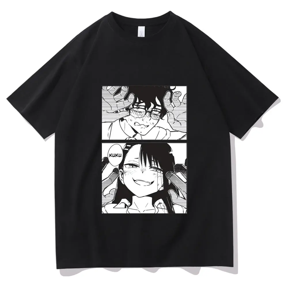 

Japanese Anime Don't Toy with Me Miss Nagatoro Graphic Print Tees Summer Men Women Fashion Short Sleeve Tshirt Loose T Shirts
