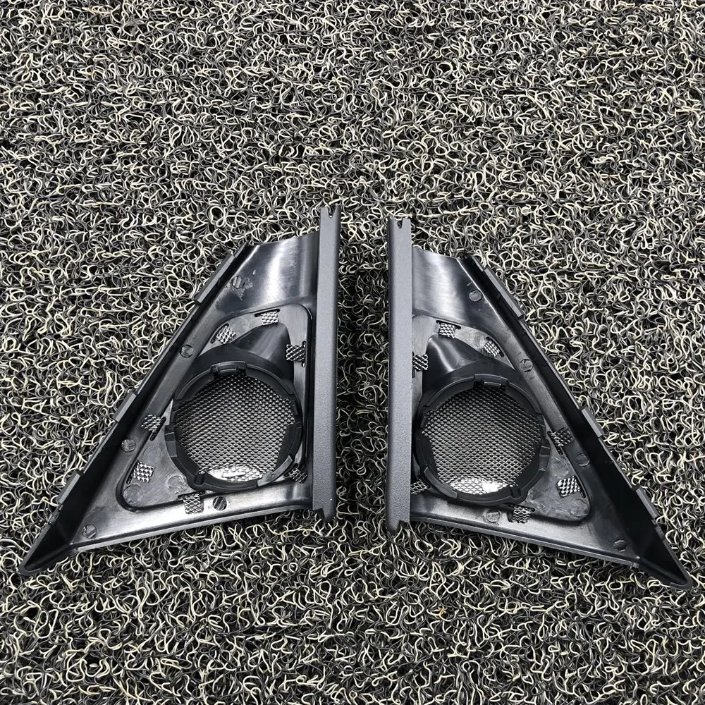 

1 pair car tweeter cover for bmw f10 f11 series high quality treble speaker HiFi loudspeaker lid audio trumpet head shell