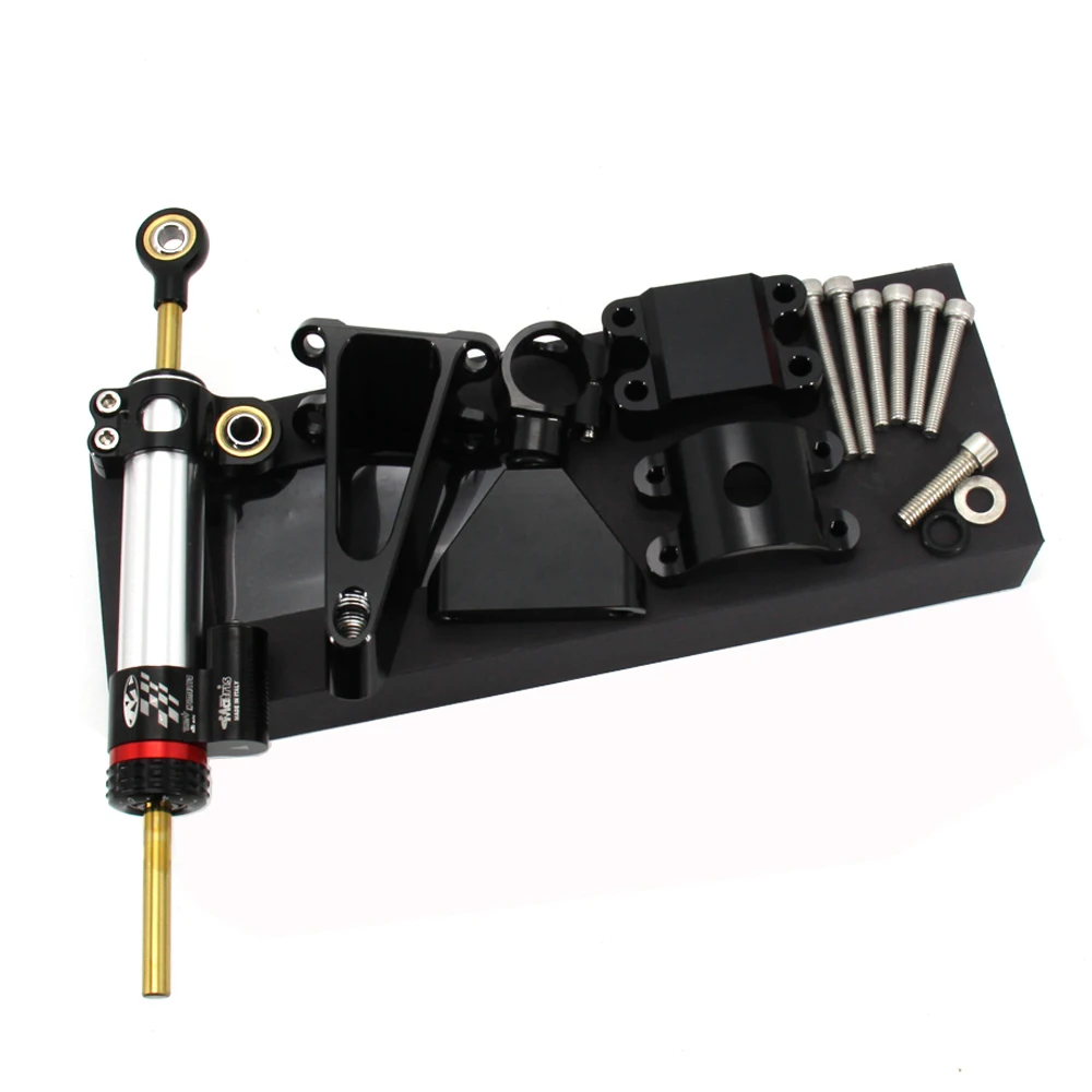 Motorcycle Adjustable Steering Stabilizer Damper Mounting Bracket Support Kit For HONDA CBR600 CBR 600 F4i 1999 - 2004 | Автомобили и