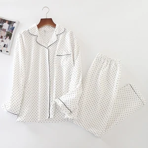 Пижамы для женщин пижама женская хлопковые пижамы для женщин домашний костюм новинка 2019 домашняя одежда женские пижамы, одежда для сна с длинными рукавами, пижамный комплект, женская пижама из двух частей