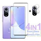 Полноэкранная защита для Huawei Nova 9 8 Pro, закаленное стекло, Защитная пленка для объектива камеры телефона Honor 50 Pro X20 SE