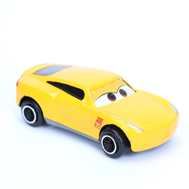 7 см Упаковка из 6 автомобилей disney Pixar 3 игрушки Mater Lightning McQueen Джексон шторм Круз Рамирез литая металлическая модель автомобиля рождественские подарки