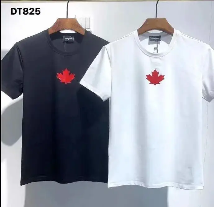 

Summer DSQ2 pure cotton O-neck short-sleeved T-shirt overseas authentic men's clothing DT825