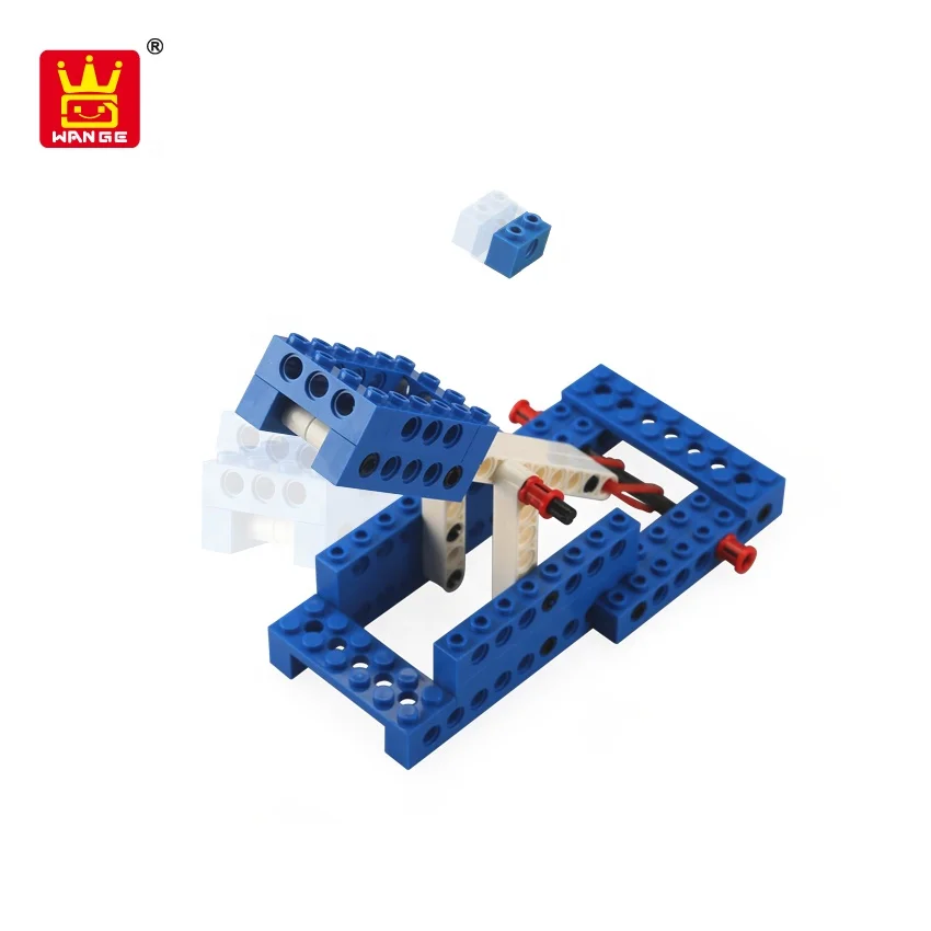 STEM игрушка Механическая Шестерня технические строительные блоки 4 в 1