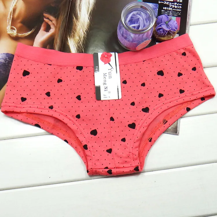 5pcs/lot Hot Selling Cotton women's briefs sexy low-waist panties Ladies briefs Cotton Briefs underwear
