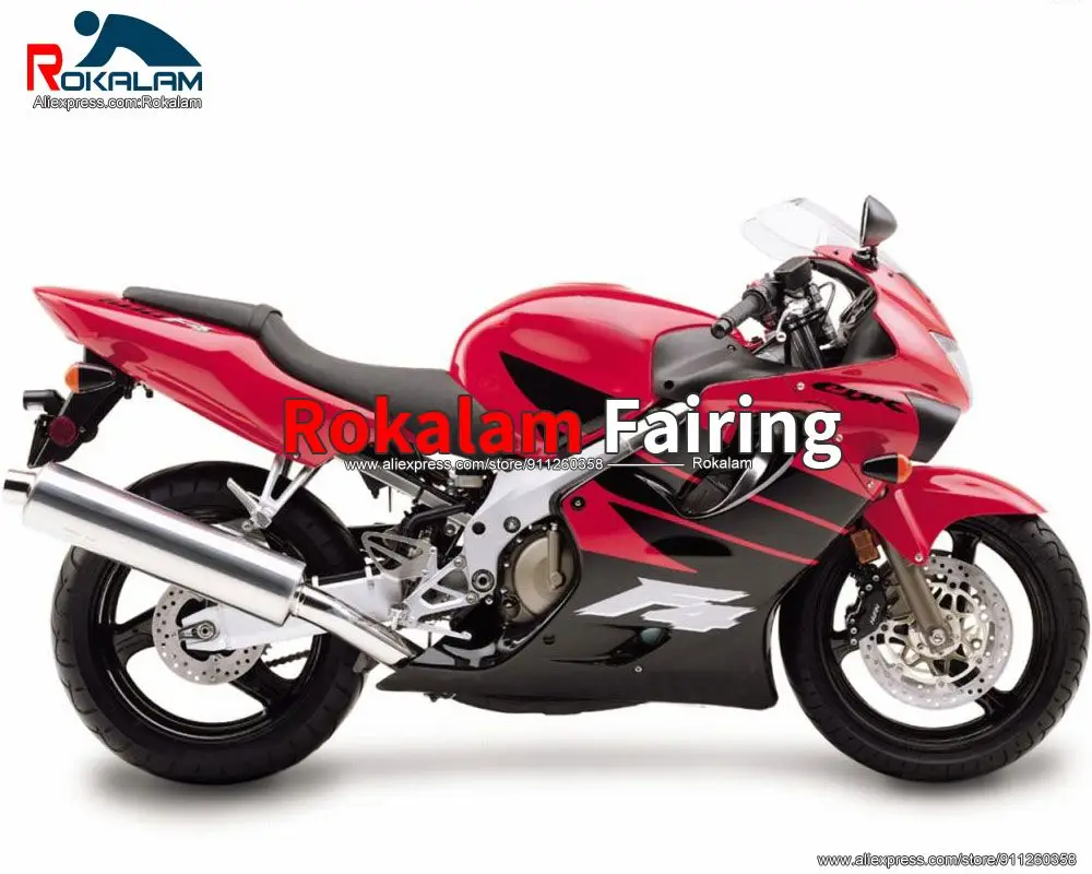 

Обтекатели для Honda CBR 600 F 4 2000 CBR600 F4 1999 CBR 600 99 00 мотоциклетные красные черные коровки (литьё под давлением)