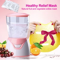 2021new face mask machine diy natural collagen facial mask machine automatic fruit vegetable face mask maker beauty spa care