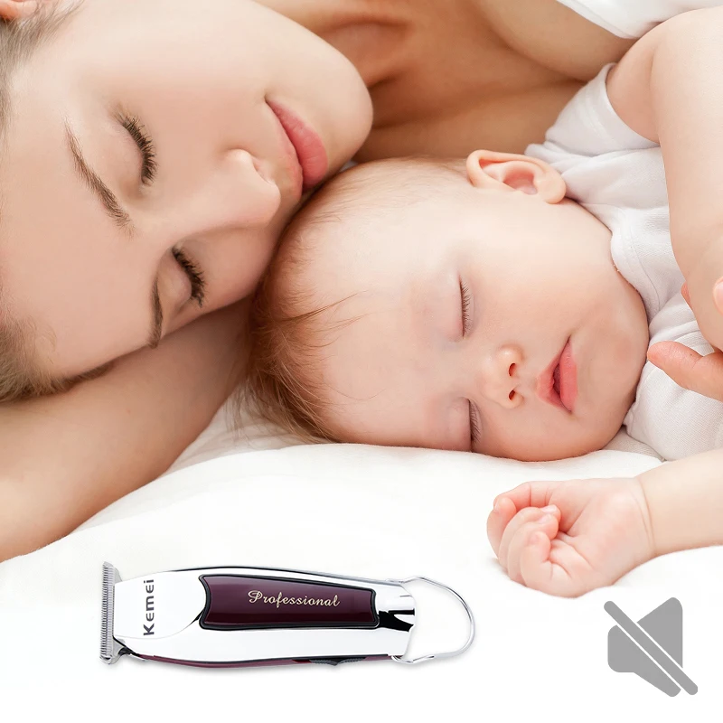 Профессиональная машинка для стрижки волос Kemei триммер мужчин перезаряжаемая