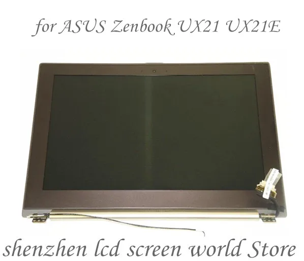 Для ASUS Ultrabook UX21 UX21E HW11WX101 HW11WX101-03 1366*768 LED дисплей в сборе AB крышка | Компьютеры и офис