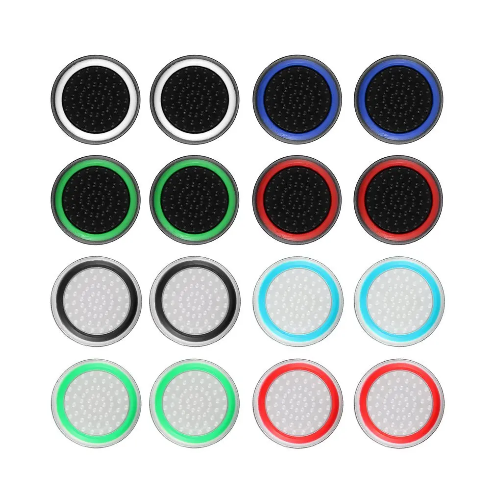 4pcs Silicone Analog Thumb Stick Grips Cover for Xbox 360 One Playstation 4 PS4 Pro Slim PS3 Gamepad Cap Joystick | Обустройство дома