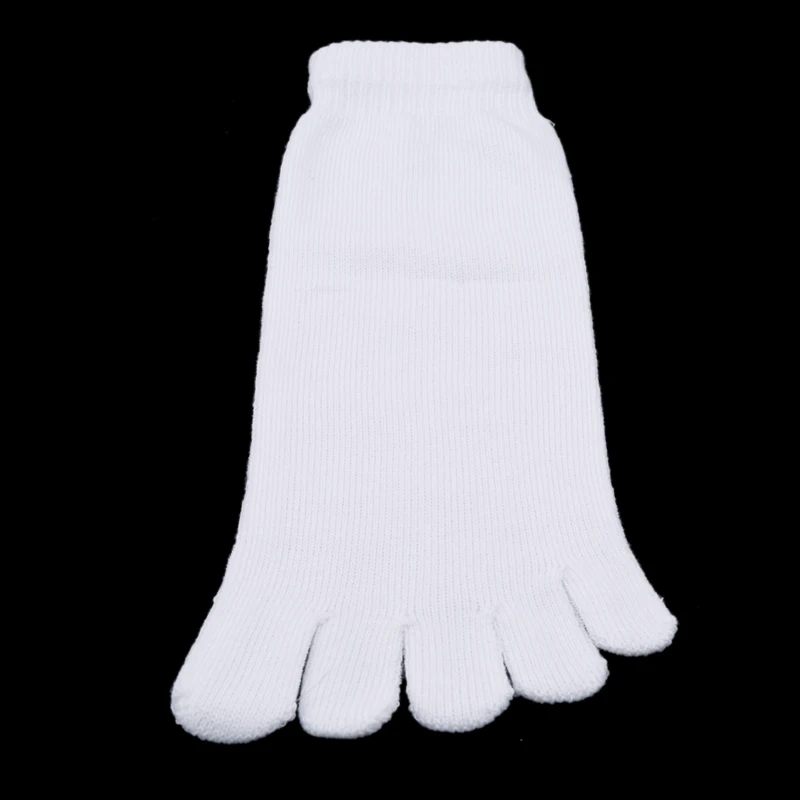 

5 Colors 1 Pair Autumn Winter Warm Style Unisx Men Women Five Finger Toe Sock
