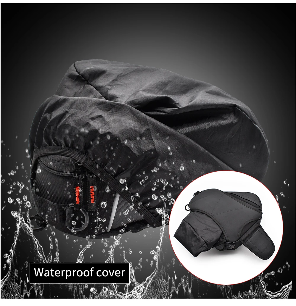 WOSAWE 8L сумка для мотоцикла Мобильный телефон навигатора многофункциональное