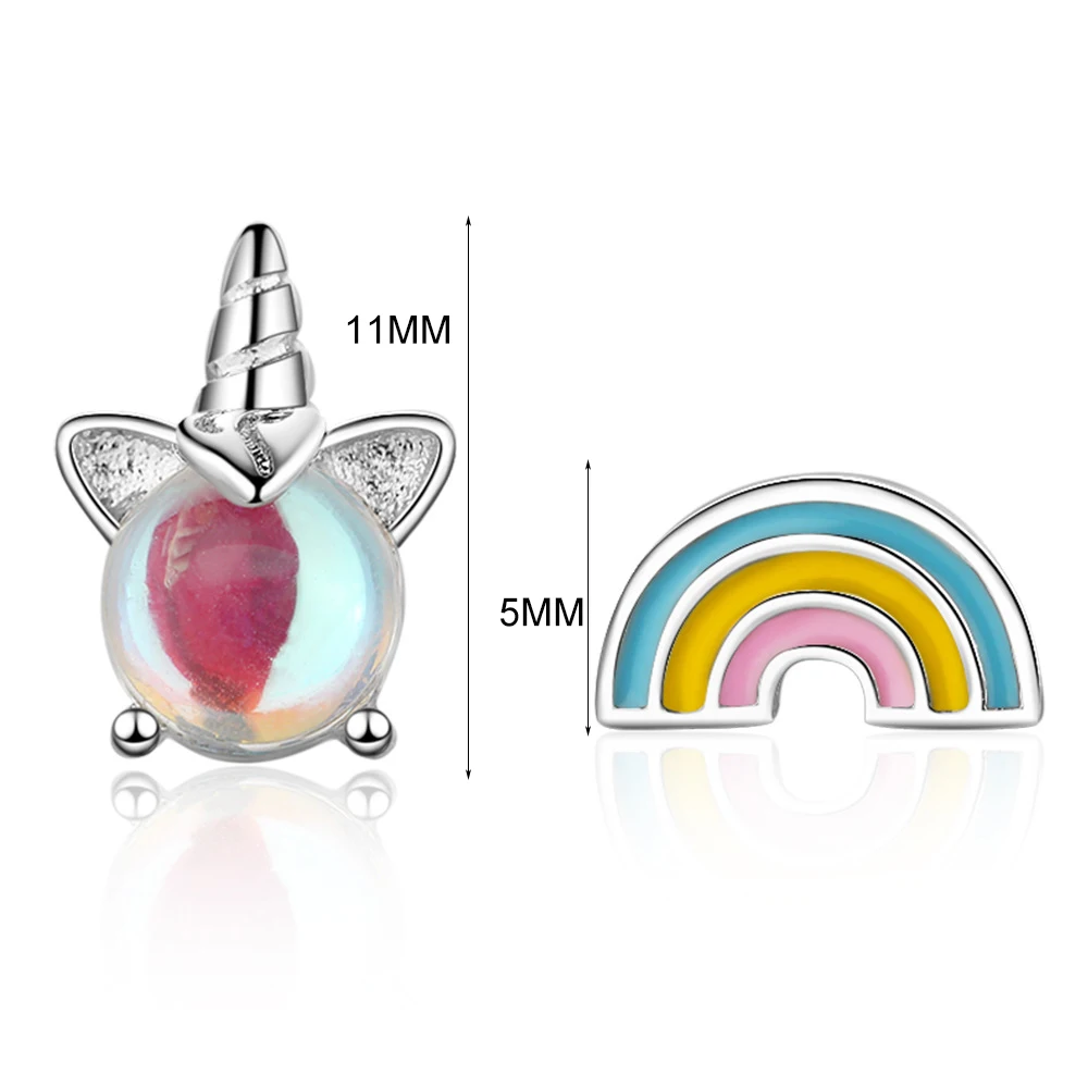 MEETSOFT посеребренные гипоаллергенные серьги-гвоздики для женщин модный дизайн