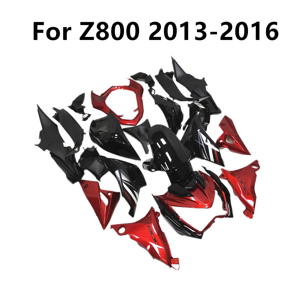 

Motorcycle Cowling Injection ABS Full Bodywork Fairing Kits Red for Kawasaki Z800 Year 2013-2016 13 14 15 16 Customize