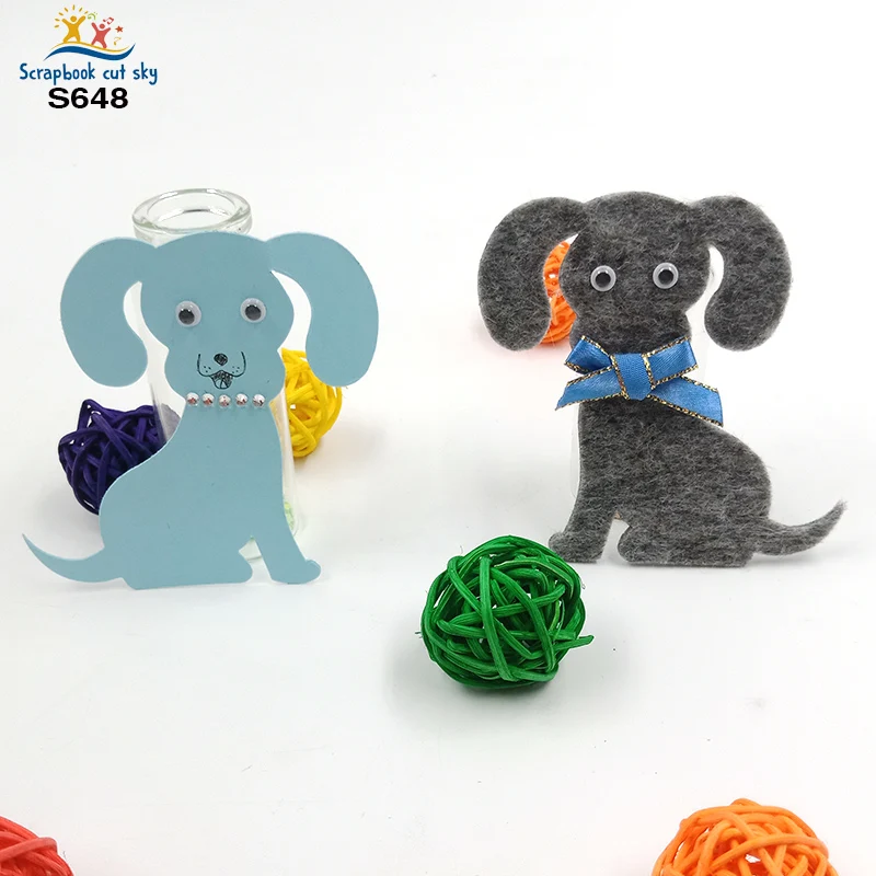 

Деревянные Пресс-формы для скрапбукинга собак S648 Muyu, режущие штампы, подходят для общего рынка машин