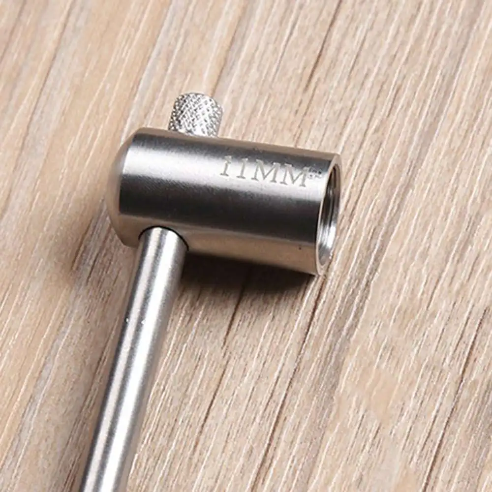

1PC Cue Tip Press Tool Shaper 11/14MM Pool Snooker Billiards Flat Cues Stick