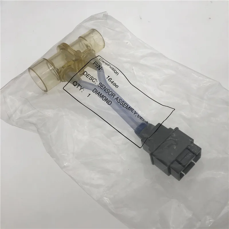 Датчик потока careFusion viasys bird(USA)VELA короткая трубка 16496 новая Оригинальная