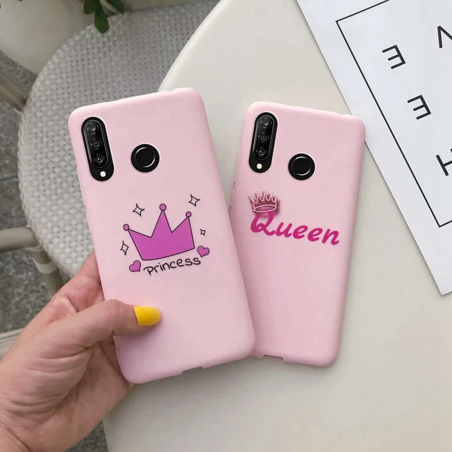 Чехол для Huawei P30 Lite Ультратонкий Мягкий силиконовый защитный чехол ТПУ телефона с