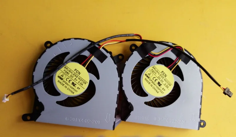 

Wholesale New GPU Cooling Fan For Clevo P651SE P651SG P650SA P650SE laptop Fan P/N DFS541105FC0T FG80 FG7Y