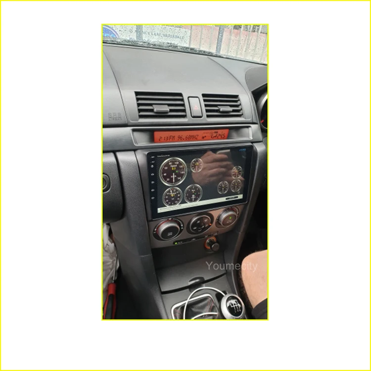 Восьмиядерный автомобильный dvd-плеер для Mazda 3 2005 2006 2007 2008 Android 9,0 2GRAM 32GROM радио gps Навигация BT wifi карта wifi Navitel