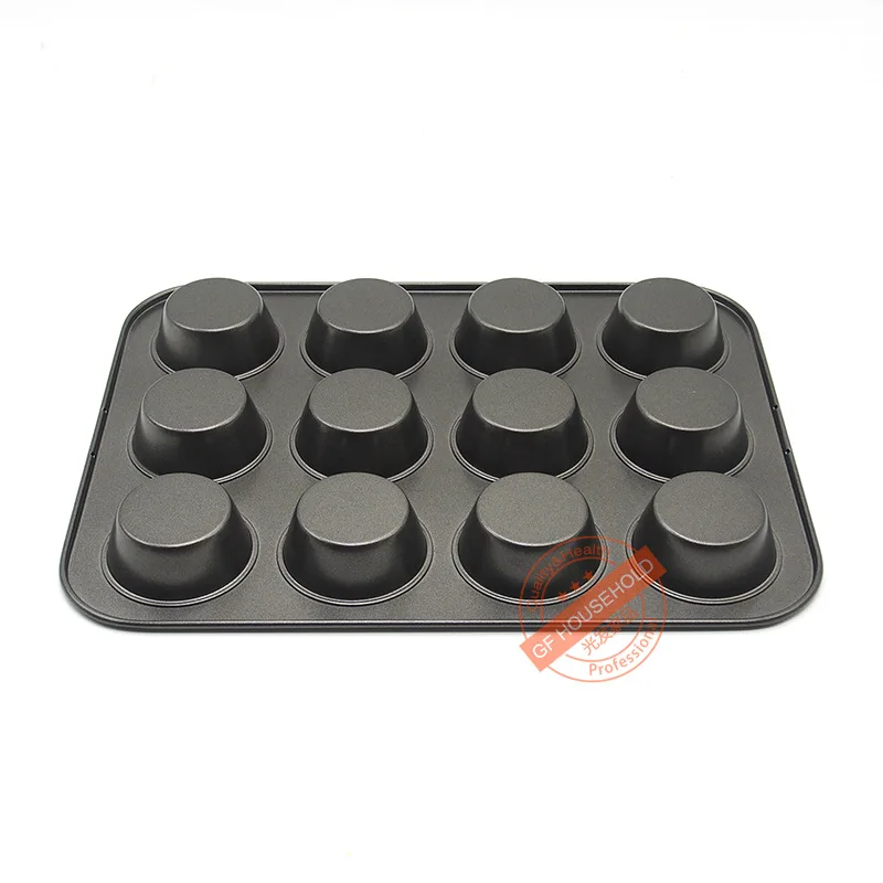 Форма для выпечки кексов с антипригарным покрытием 12 соединений|Формы тортов| |