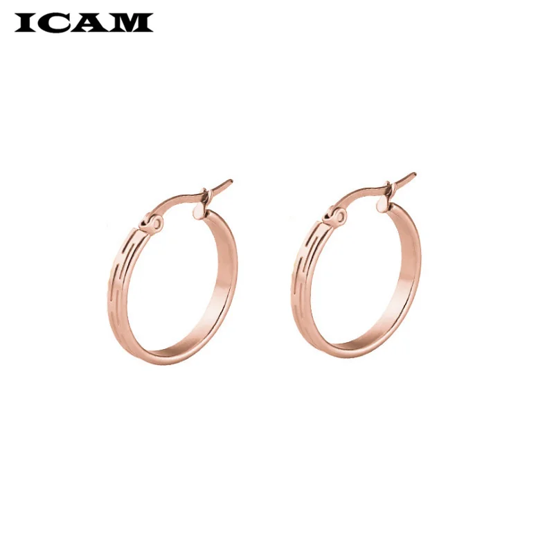 Серьги-кольца ICAM 4 цвета | Украшения и аксессуары