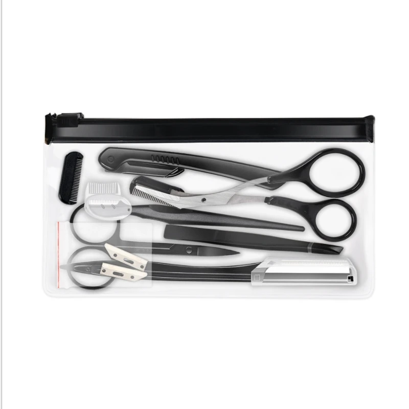

Professional Eyebrow Trimming Tool Set Eyebrow Tweezers Eyelash Trimming Eyebrow Scissors Stainless Steel Eyebrow Trimming Makeu