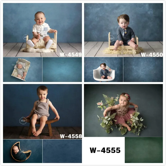 

Задний фон для фотосъемки гранж синяя однотонная текстура фотофоны для студии Новорожденные ребенок портрет фотография фотосессия