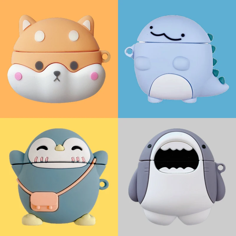 

For Xiaomi Air 2 Case For Xiaomi Airdots Air 2s /Air 2 Mi True Wireless Earphone Case cute silicon cartoon case cover