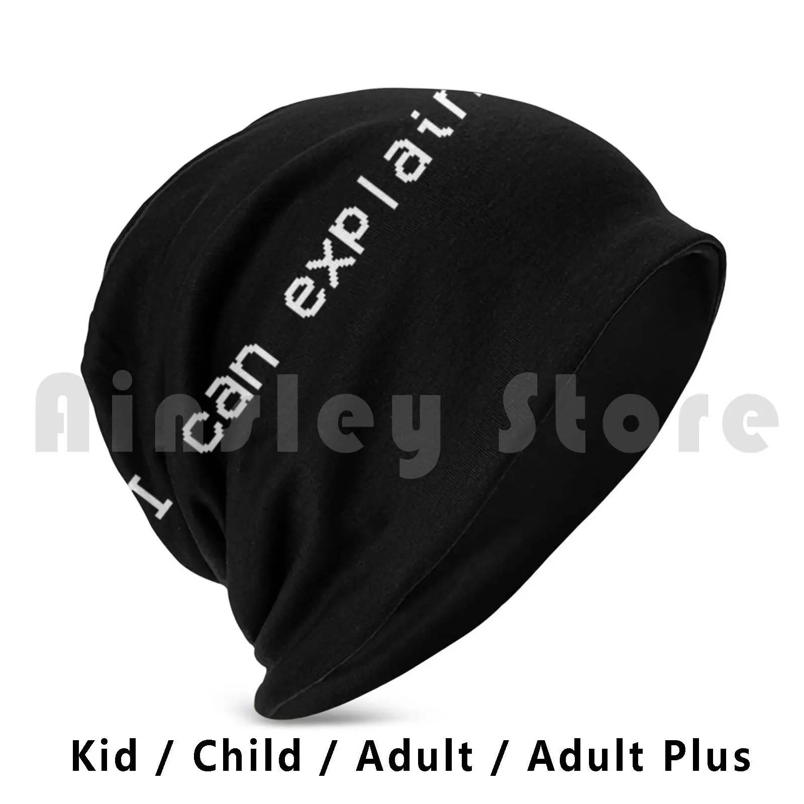 

I Can Explain Beanies Knit Hat Hip Hop Impostor Imposteur Players Impostor Sus