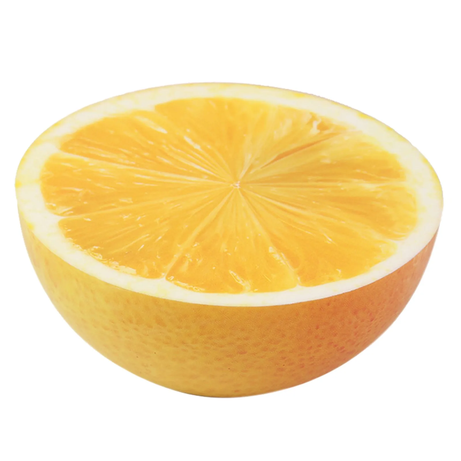 

Creative Autism Anxiety Relief Stress toy Unzip Color Printing Half Fruit Simulation Fruit toy Food Model Creative Stress Relief