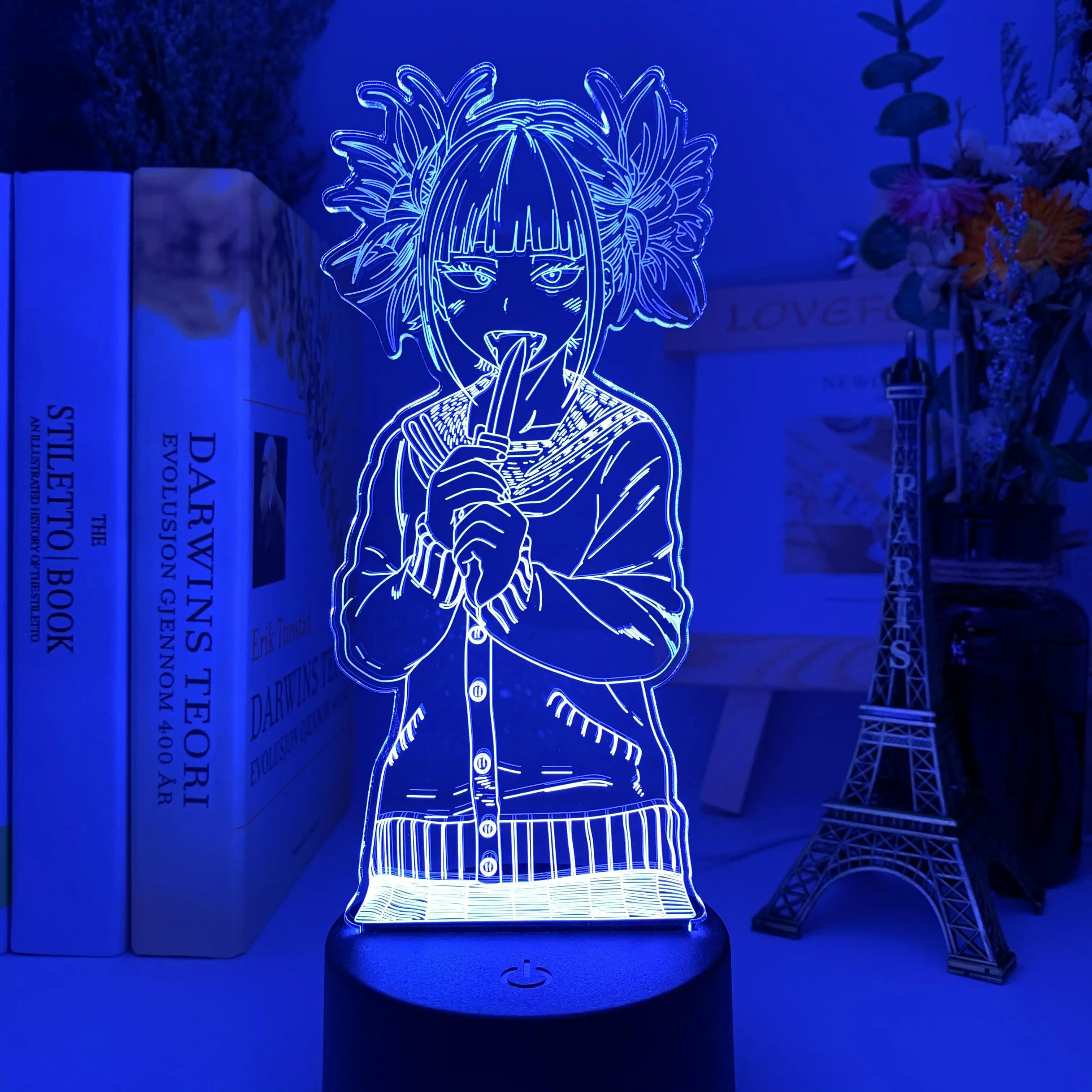 

Toga Led Night Light My Hero Gift Nightlight for Kids Bedroom Decoration Light Bedside Table 3D Lamp USB Academia Xmas Birthday