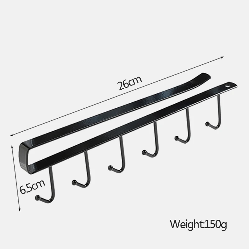 Новинка Лидер продаж Модный комплект из 6 Крючки металлические полки под чашку