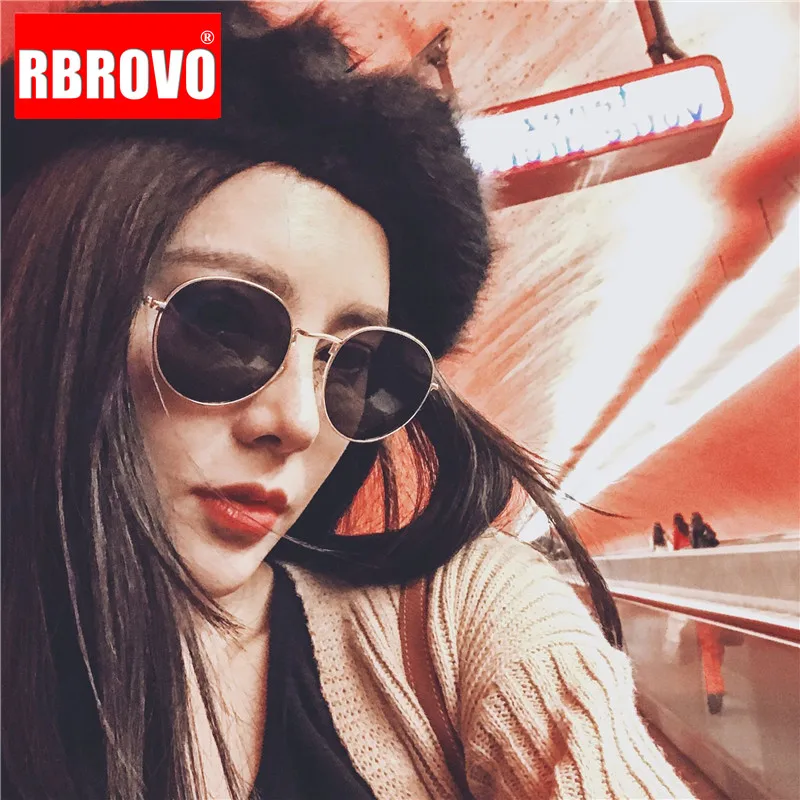 2020 роскошные овальные солнцезащитные очки RBROVO женские брендовые дизайнерские