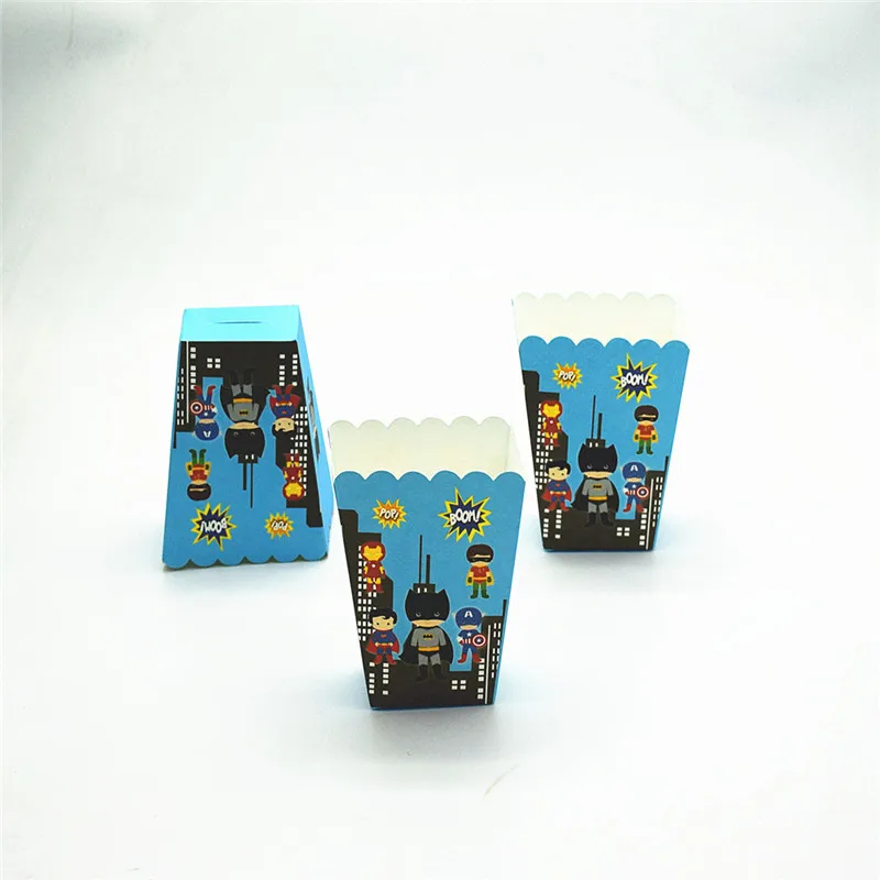 Партия из 12 штук детский день рожденья для мальчиков Поставки супер герой