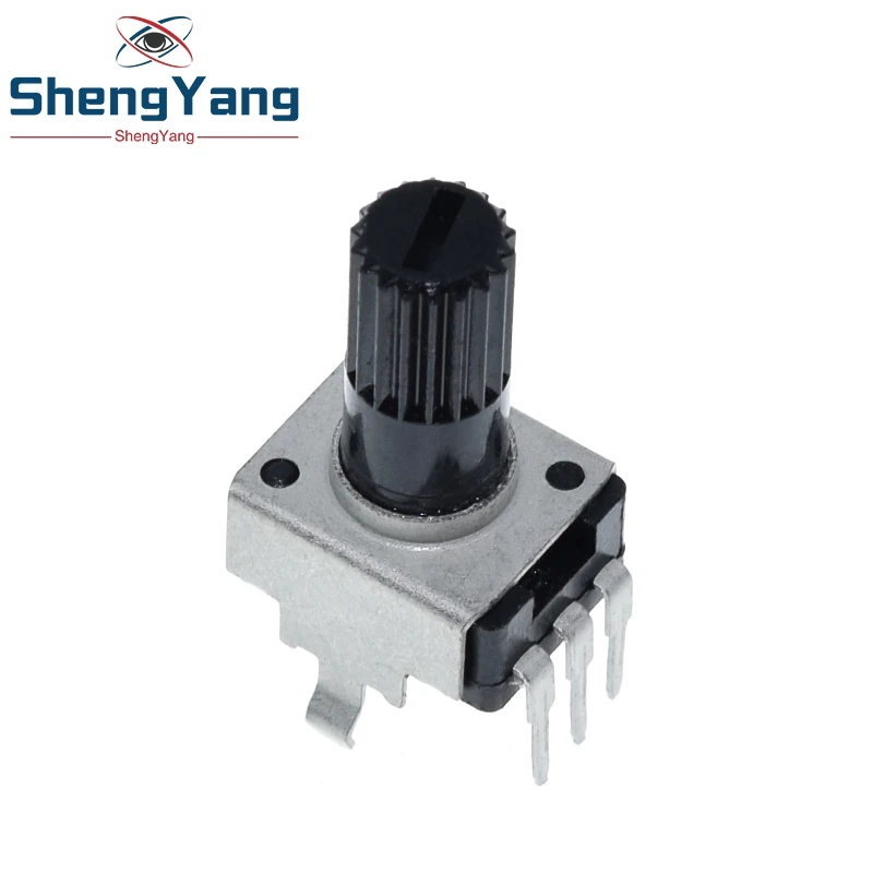 ShengYang 10 шт. Rv09 вертикальный 12 5 мм вал 1k 2k 5k 10k 20k 50k 100k 0932 регулируемый резистор 9 тип 3