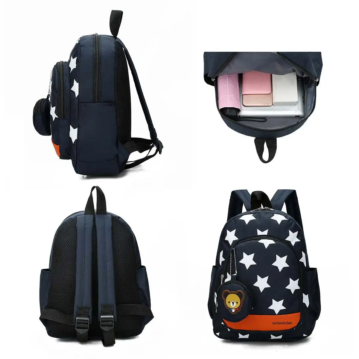 

31x13x28cm Children Star Bag Kids Baby School Bag Children's Backpack Infantis Knapsack School Supplies Rucksack Boys Girls