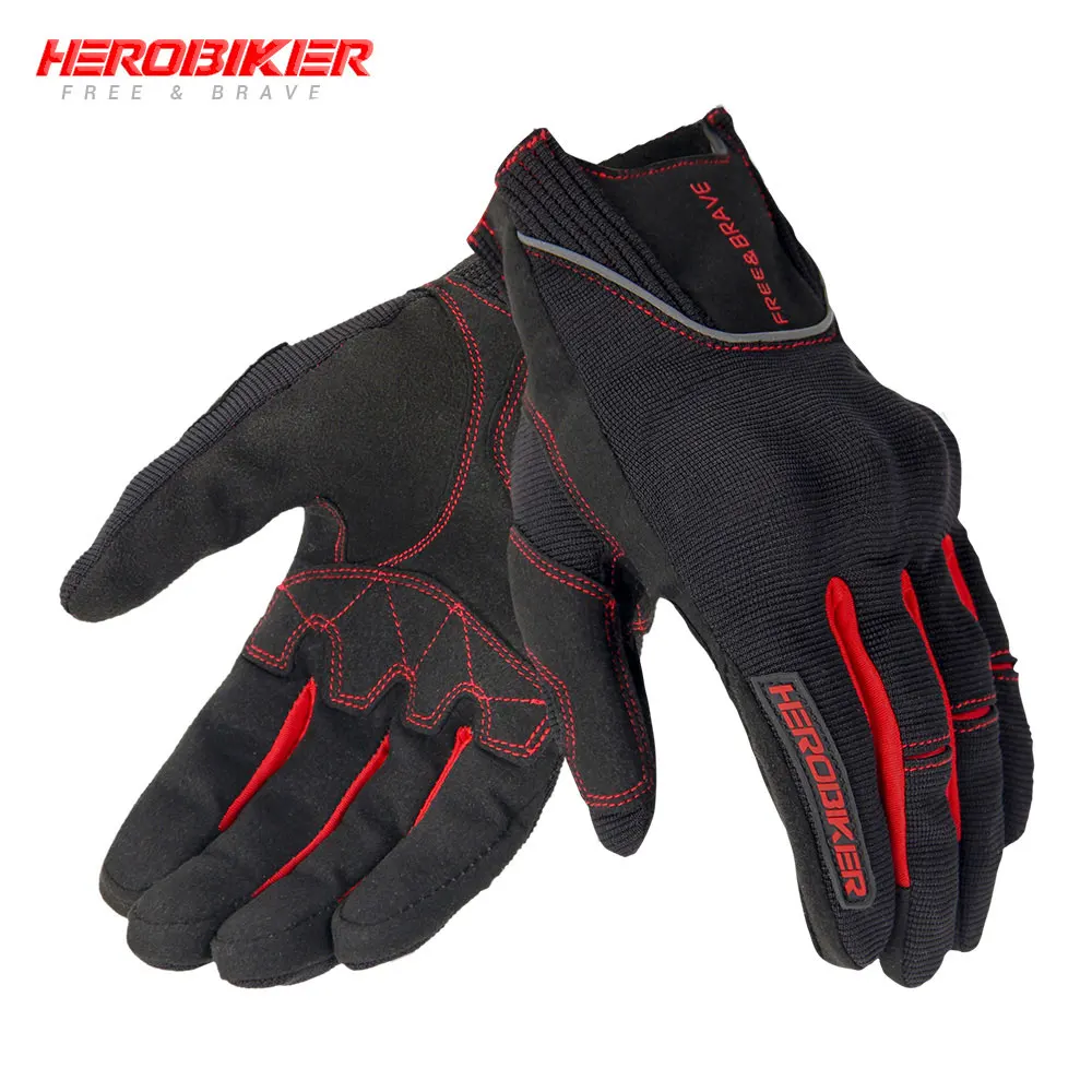 Мотоциклетные Перчатки HEROBIKER для езды по бездорожью мотоциклистов сенсорных