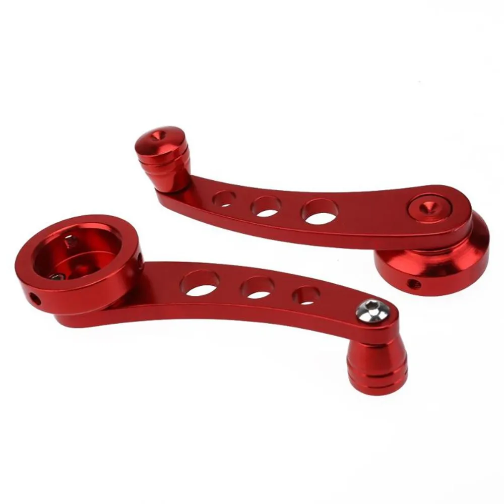 

2Pcs Aluminum Alloy Universal Car Window Close Hand Crank Handle Winder Riser Replacement Manual Auto Window Glass Closer Tools