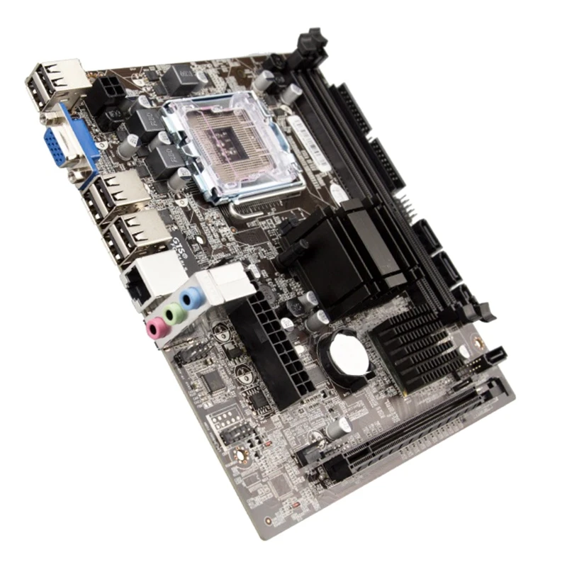 

P8DF G41 Desktop Dual Channel Motherboard 8GB for CPU Set DDR3 x 2 Memory Slot Low Power LGA 775 for intel / 771 Series CPU