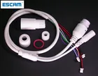 Сетевой кабель ESCAM для модуля платы IP-Камеры CCTV (RJ45  DC) стандартного типа без проводов 4578, светодиодный индикатор состояния 1x
