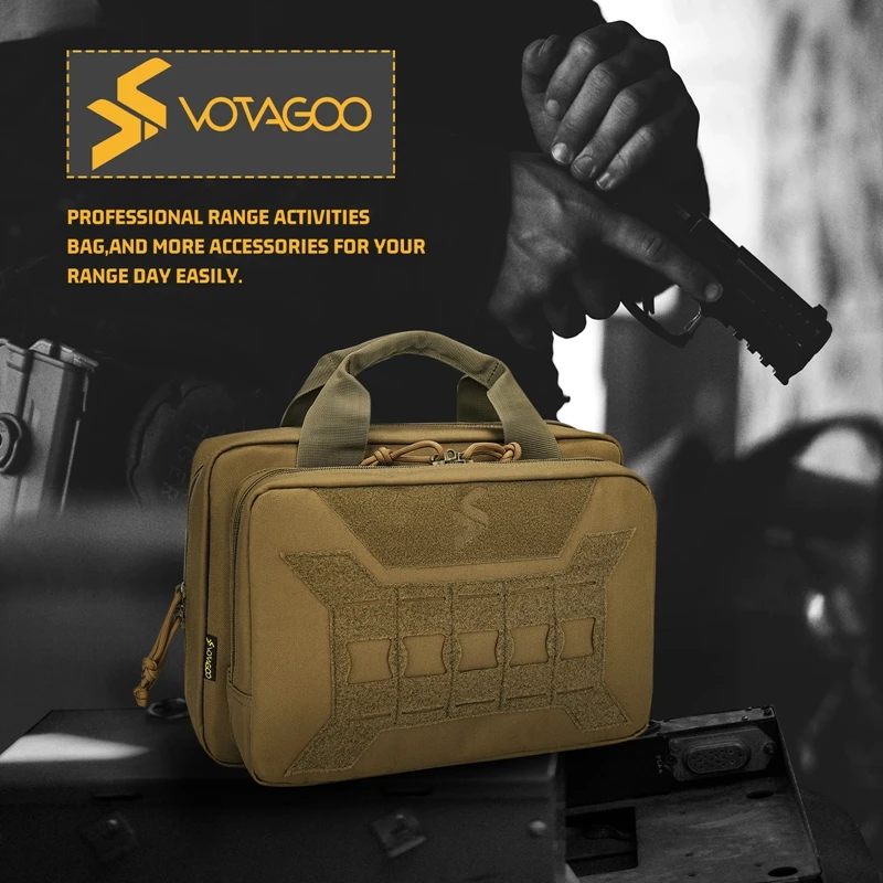 VOTAGOO EDC 500D водонепроницаемый военный армейский тактический Чехол для страйкбола